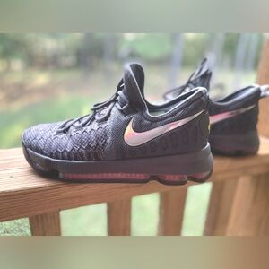 Nike KD 9, Youth, Battle Grey
